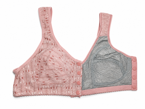 4 button Front Open Bra Maternity Nursing Bra for women