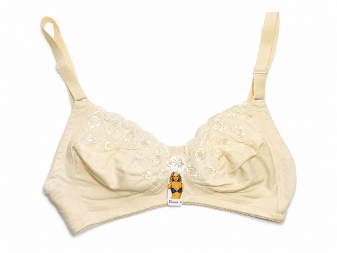 Single Piece Imported Summer Chicken Jersey Cotton Bra Women