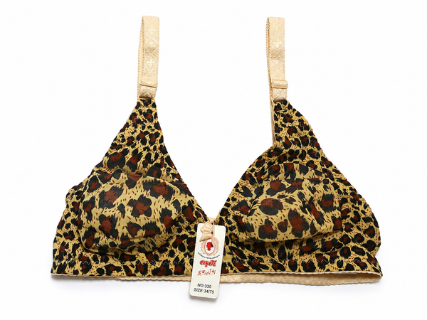 Premium Ultra Soft Daily Wear Cheetah Bra For Women
