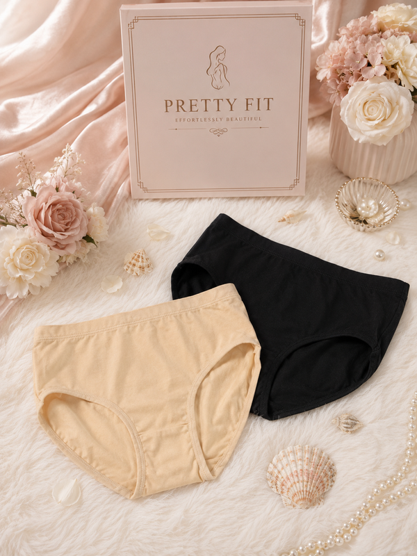 Pack Of Two Premium Stretchable Cotton Panties