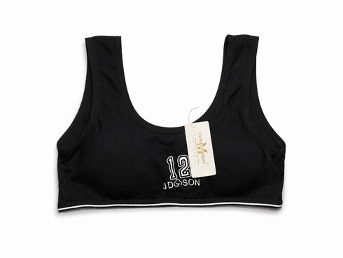 Pack Of Two Soft Padded Teenage Cotton Sports Bras
