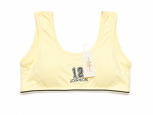 Pack Of Two Soft Padded Teenage Cotton Sports Bras