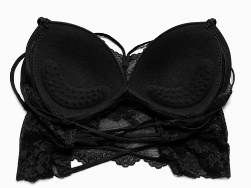 Premium Lace Padded Crop Top Sexy Bralette For Women