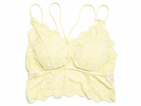 Premium Lace Padded Crop Top Sexy Bralette For Women
