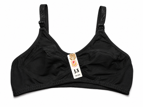 Pack Of Two Plain Lightweight Breathable Malai Bra Tops