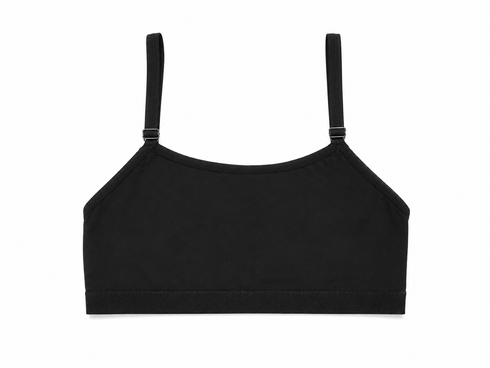 Pack Of Two Premium Cotton Teenage Adjustable Cami Bralettes