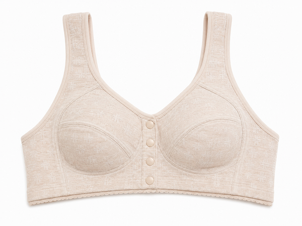 4 button Front Open Bra Maternity Nursing Bra for women