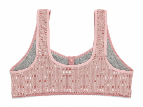 4 button Front Open Bra Maternity Nursing Bra for women