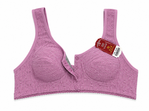 4 button Front Open Bra Maternity Nursing Bra for women