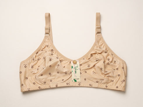 Premium Printed Malai Jersey Comfort Bra for Women
